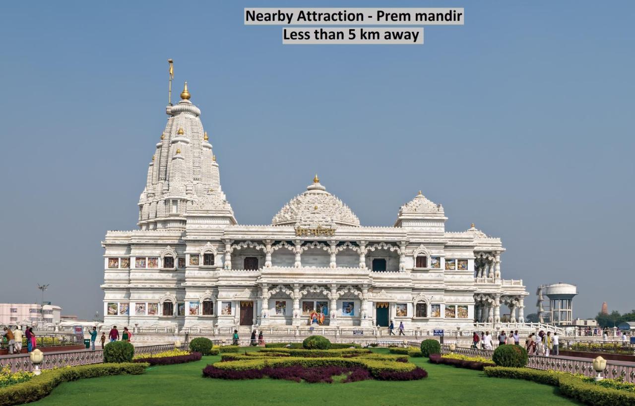 Oyo 72139 Rishi Satsang Bhawan Hotel Vrindāvan Zewnętrze zdjęcie
